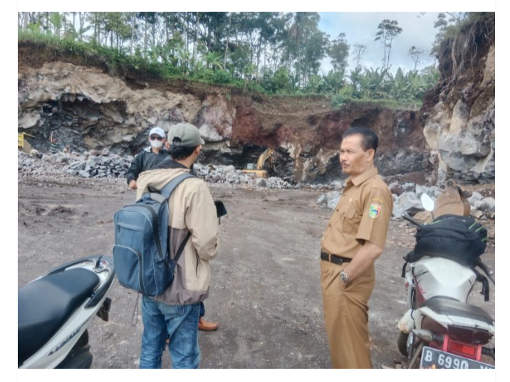 Tambang Galian Batu Siluman Gentayangan Di Pekon Margoyoso Kecamatan