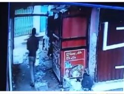 Di Duga Aksi Pencurian Di Pasar Simpang Pematang Terekam CCTV