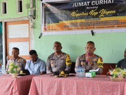 Kapolres Kepulauan Yapen AKBP Herzoni Saragih Terima Keluhan Warga Saat Momen Jumat Curhat 