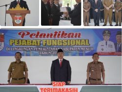 Sekda Kabupaten Mesuji Menghadiri Pelantikan Pejabat Fungsional di Lingkup Pemerintah Tahun 2024.