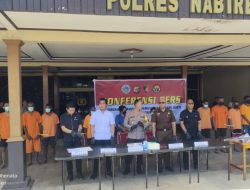 Selama Bulan Puasa, Polres Nabire Ungkap Puluhan Kasus