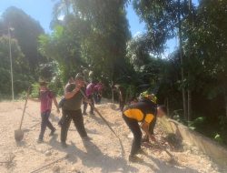 Jelang HUT Bhayangkara Ke 78 Polres Kepulauan Yapen Gelar Bakti Religi