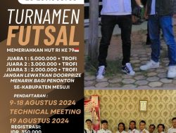 PAC Pospera Tanjung Raya gelar Turnamen Futsal Pospera Cup menyambut Hari Kemerdekaan HUT 79