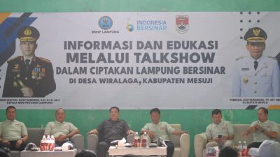 Kesbangpol Mesuji Gelar Sosialisasi P4GN oleh BNN Provinsi Lampung di Kabupaten Mesuji