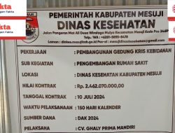 Dugaan Pembangunan Gedung Kris Kebidana Dikerjakan Asal Asalan