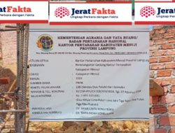 Dugaan Pembagunan Kantor Pertanahan Nasional ( BPN ) Dikerjakan Asal Asalan