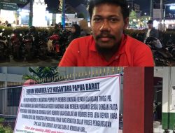 Jaga Marwah Hukum, Herzon Korwa Menolak Keras Terhadap Spanduk Ilegal di Pengadilan Negeri Manokwari
