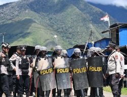 Siaga Total! Polres Dogiyai Gelar Simulasi Antisipasi Gangguan Kamtibmas