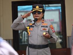 Kapolres Dogiyai Pimpin Upacara Pengukuhan dan Sertijab Sejumlah Pejabat Utama dan Kapolsek