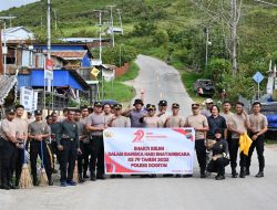 Polres Dogiyai Gelar Bakti Religi Sambut Hari Bhayangkara ke-79