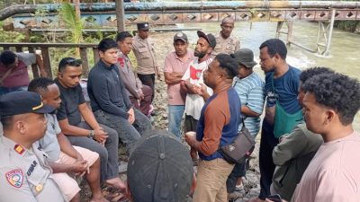 Aksi Pemalangan Pipa Air di Fakfak Berakhir Damai Berkat Mediasi Polisi