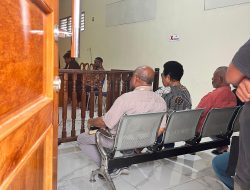 Dua Saksi Meringankan Kokohkan Alibi Zakarias Tibiay di PN Manokwari