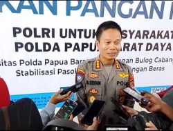 Binmas Polda Papua Barat Daya Salurkan 6,39 Ton Beras Murah di Kabupaten Sorong