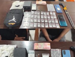 Tim Black Horse Ringkus Pengedar Sabu di Sorong, Barang Bukti Capai Puluhan Gram