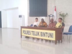 Polres Bintuni Ajak Tujuh Suku dan Non Tujuh Suku Cari Solusi Damai Pencaker CPNS 2025