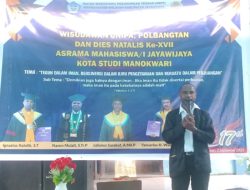 Wisudawan UNIPA Asal Jayawijaya Titip Pesan untuk Mahasiswa di Tanah Rantau