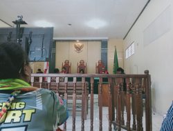 PN Manokwari Vonis Zakarias Tibiay 7 Bulan 10 Hari, Dakwaan Percobaan Pembunuhan Gugur