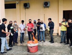 Perangi Narkoba, Polda Papua Barat Bakar dan Hancurkan Barang Bukti
