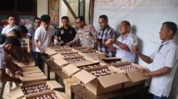 Polisi Bongkar Peredaran Miras Oplosan di Gang Isabella Merauke
