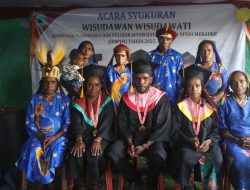 HMPJM Gelar Syukuran Wisudawan-Wisudawati di Kota Studi Merauke.
