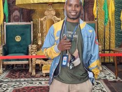 Matius Pilamo Siep Dari Wamena ke Kalimantan mewakili Papua Barat
