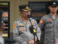 Dir Intelkam Polda Papua Tengah Pimpin Apel Pagi di Mako Polres Dogiyai