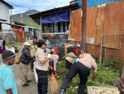 Kegiatan Kerja Bakti ( Jumat Bersih ) TNI / Polri Bersama ASN Di Kabupaten Dogiyai