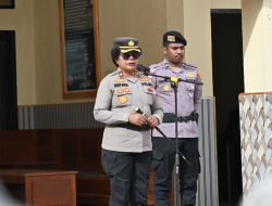 Polres Dogiyai Gelar Apel Launching PAMAPTA II dalam Rangka Tingkatkan Kesiapsiagaan Personel