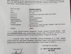 Lebih Setahun Mandek, LP3BH Desak Polres Maybrat Jelaskan Nasib Laporan Jurnalis Papua Asli
