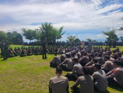 Jelang Kunjungan Wapres RI, TNI-Polri Gelar Apel Kesiapan Pengamanan VIP di Manokwari