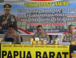 Polda Papua Barat Jalankan Audit Tahap II, Kapolda Tekankan Transparansi dan Akuntabilitas