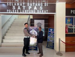 Polantas Menyapa, Satlantas Polres Lampung Barat Terus Dekatkan Diri dengan Masyarakat di Samsat