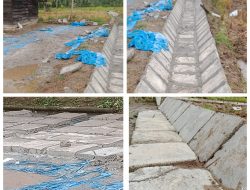 Proyek Paving Blok di Pekon Suoh Diduga Bermasalah, Dikerjakan Asal Jadi