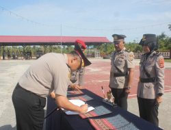Sertijab Dua Pejabat Strategis, Kapolres Boven Digoel Minta Tingkatkan Pelayanan Publik