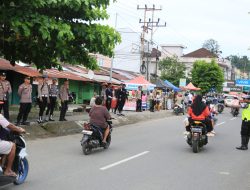Jelang Berbuka Puasa, Polda Papua Barat Perketat Strong Point Sore Hari