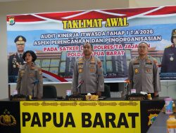 Kapolda Alfred Papare Pimpin Taklimat Awal Audit Kinerja 2026, Seluruh Satker Diminta Kooperatif