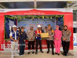Kapolresta dan Bhayangkari Beri Semangat Personel di Pos Ketupat Mansinam 2026