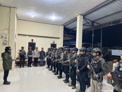 Polres Dogiyai Terima Personel BKO dari Polres Nabire Pasca Insiden