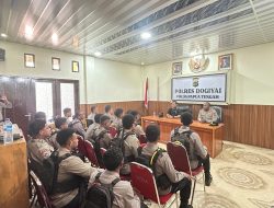 Pimpin Pembinaan, Kapolres Dogiyai Soroti Keselamatan Anggota dan Patroli Aktif